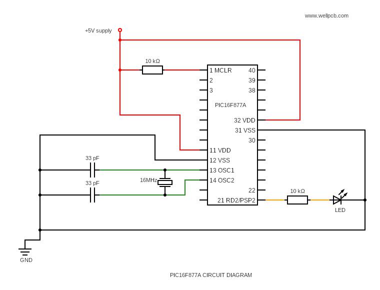 16F877: Tìm hiểu về các tính năng, chân và kết nối nhanh của microcontroller PIC 16F877_7